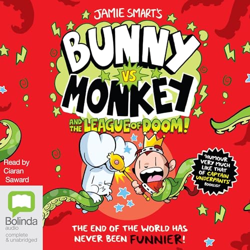 Cover of Bunny vs Monkey and the League of Doom!