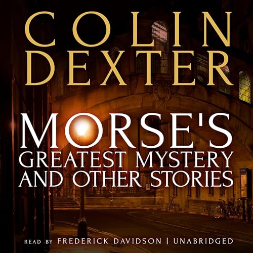 Cover of Morse’s Greatest Mystery and Other Stories