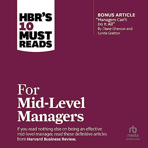 Cover of HBR's 10 Must Reads for Mid-Level Managers