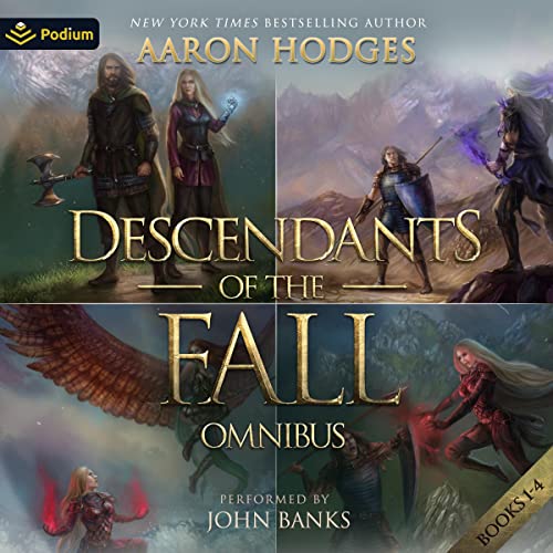 Cover of Descendants of the Fall Omnibus, Books 1-4