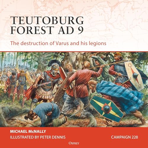 Cover of Osprey Campaign Series: Teutoburg Forest AD 9