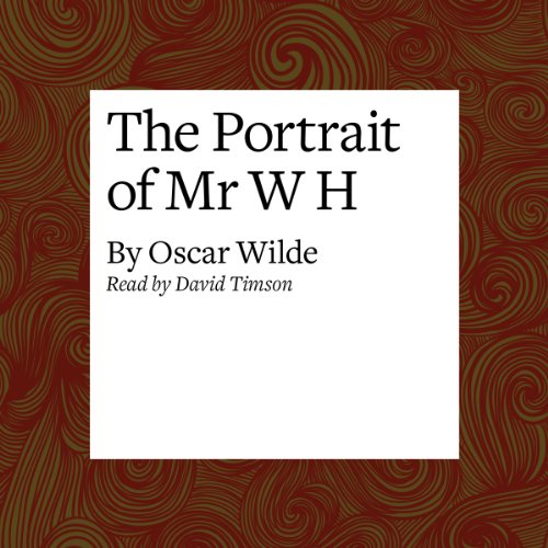 Cover of The Portrait of Mr. W H