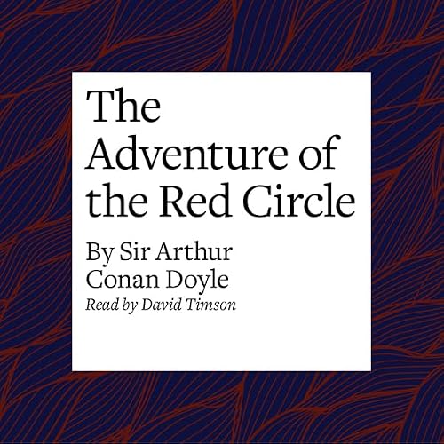 Cover of The Adventure of the Red Circle
