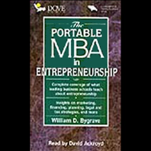 Cover of The Portable M.B.A. in Entrepreneurship