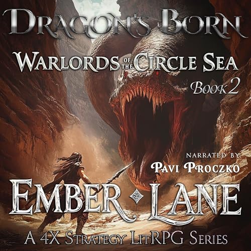Cover of Dragon's Born: A 4X Strategy LitRPG Series