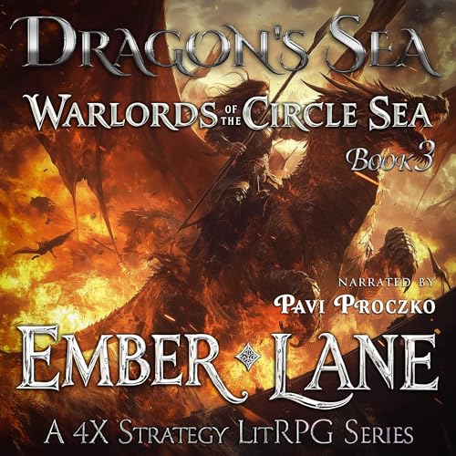 Cover of Dragon's Sea: A 4X Strategy LitRPG Series