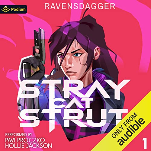 Cover of Stray Cat Strut: A Young Lady's Journey to Becoming a Pop-Up Samurai