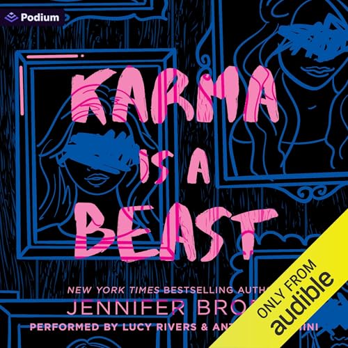 Cover of Karma Is a Beast: A Dark Romantic Thriller