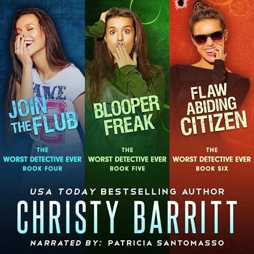 Cover of The Worst Detective Ever Mystery Series: Books 4-6
