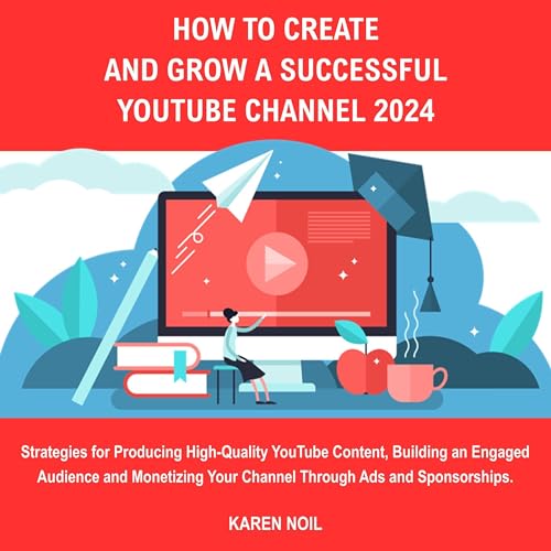 Cover of How to Create and Grow a Successful YouTube Channel 2024