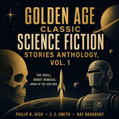 Cover of Golden Age Classic Science Fiction Stories Anthology, Vol. 1