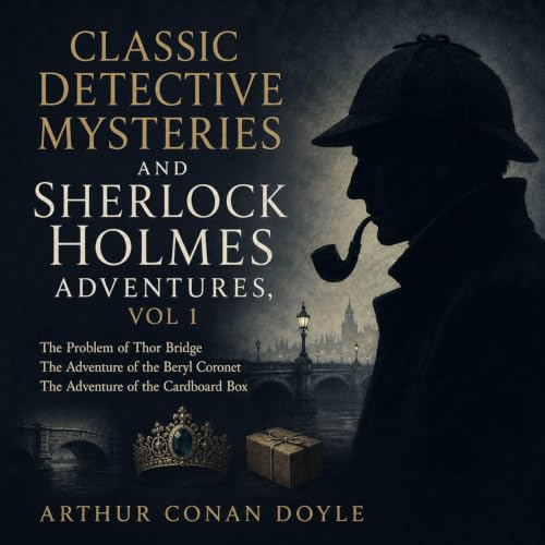 Cover of Classic Detective Mysteries and Sherlock Holmes Adventures, Vol 1