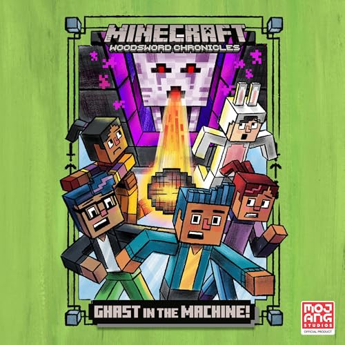 Cover of Ghast in the Machine! (Minecraft Woodsword Chronicles #4)