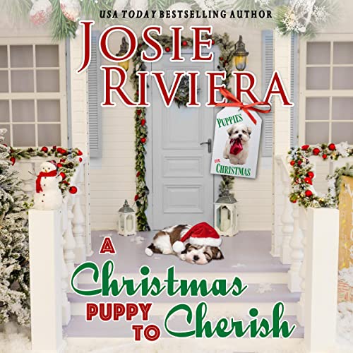 Cover of A Christmas Puppy to Cherish