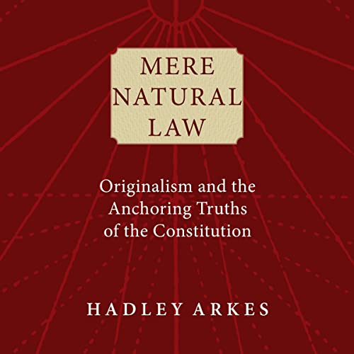 Cover of Mere Natural Law