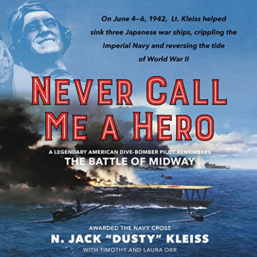 Cover of Never Call Me a Hero