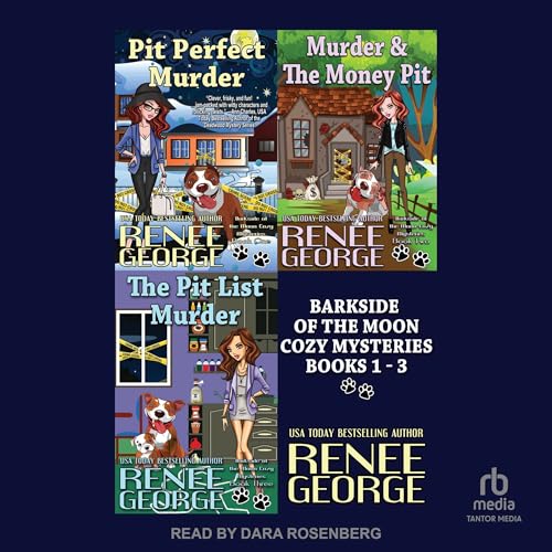 Cover of Barkside of the Moon Cozy Mysteries: Books 1-3