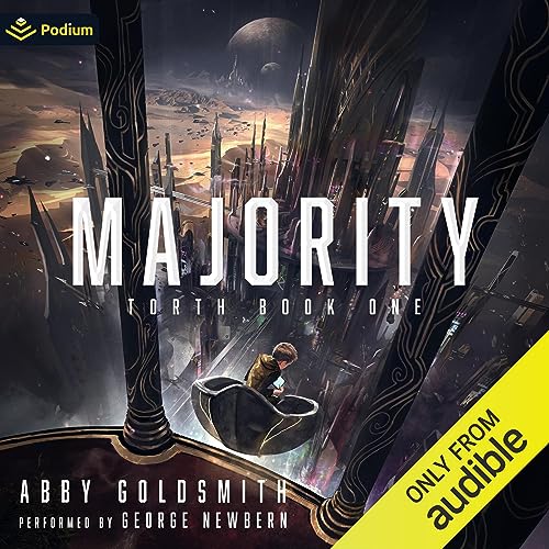 Cover of Majority: A Dark Sci-Fi Epic Fantasy