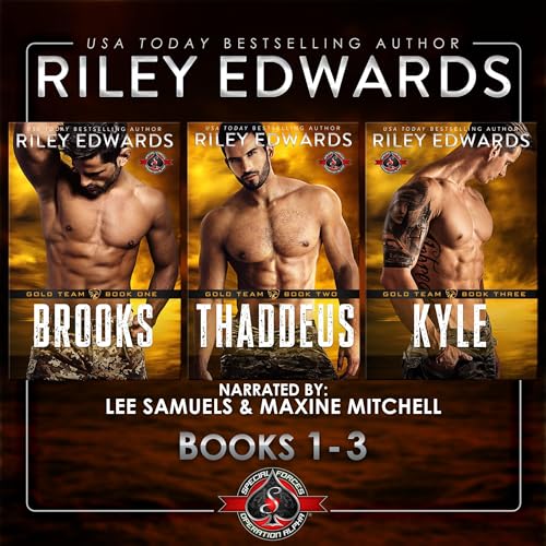 Cover of Gold Team Box Set 1, Books 1-3