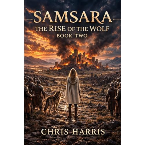 Cover of The Rise of the Wolf (Samsara, Book Two)
