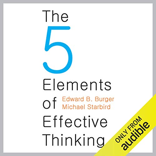 Cover of The Five Elements of Effective Thinking