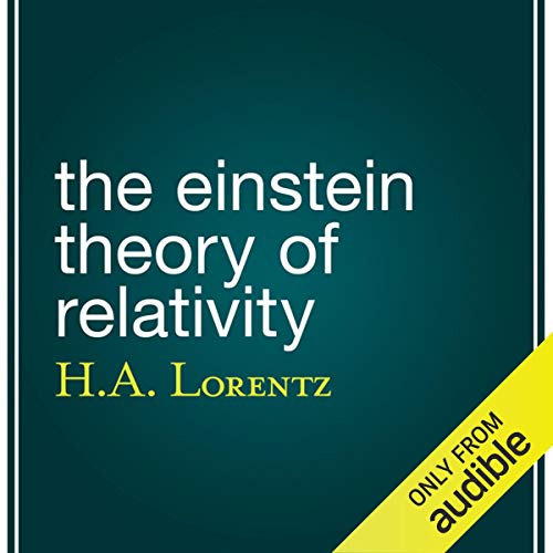 Cover of The Einstein Theory of Relativity