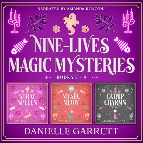 Cover of Nine Lives Magic Mysteries Boxed Set, Books 7-9