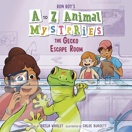 Cover of A to Z Animal Mysteries #7: The Gecko Escape Room