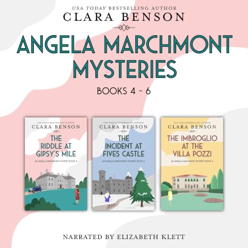 Cover of Angela Marchmont Mysteries, Books 4-6
