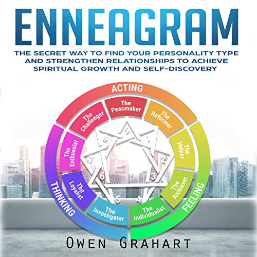 Cover of Enneagram: The Secret Way to Find Your Personality Type and Strengthen Relationships to Achieve Spiritual Growth and Self-Discovery