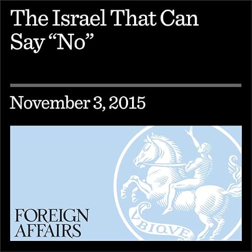 Cover of The Israel That Can Say 'No'