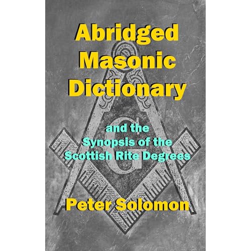 Cover of Abridged Masonic Dictionary