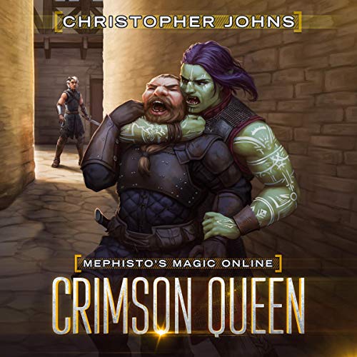 Cover of Crimson Queen: A Fantasy LitRPG Series