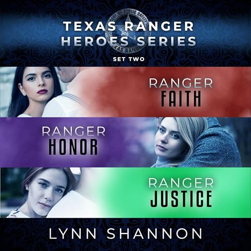 Cover of Texas Ranger Heroes Romantic Suspense Box Set, Books 4-6