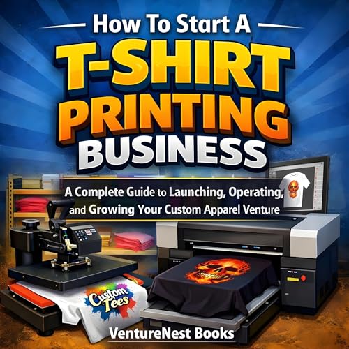 Cover of How to Start a T-Shirt Printing Business