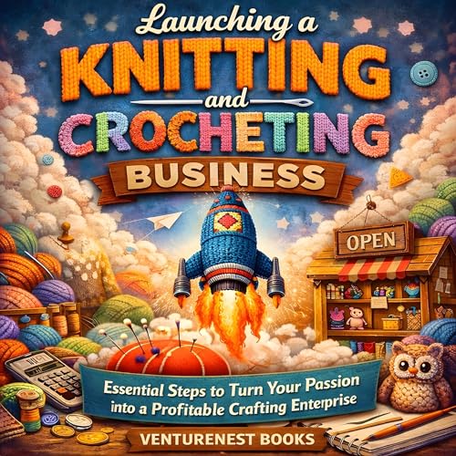 Cover of Launching a Knitting and Crocheting Business