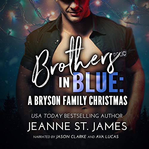 Cover of Brothers in Blue: A Bryson Family Christmas
