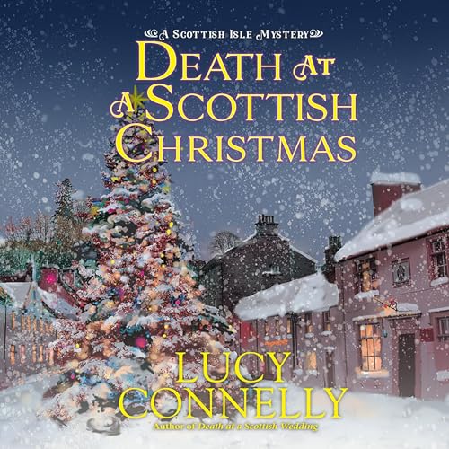 Cover of Death at a Scottish Christmas
