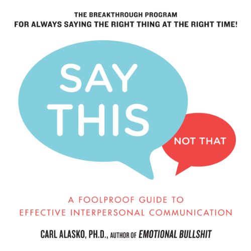 Cover of Say This, Not That