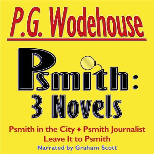 Cover of Psmith 3 Novels