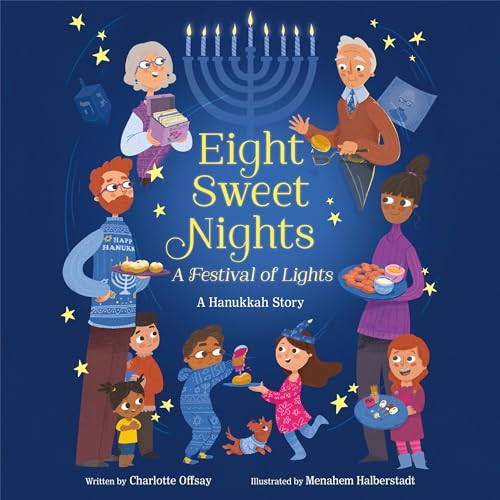 Cover of Eight Sweet Nights, A Festival of Lights