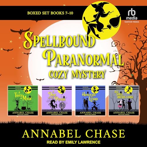 Cover of Spellbound Paranormal Cozy Mystery: Books 7-10 Boxed Set