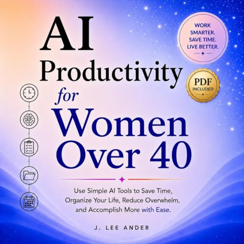 Cover of AI Productivity for Women over 40