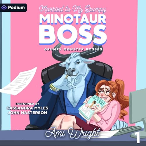 Cover of Married to My Grumpy Minotaur Boss