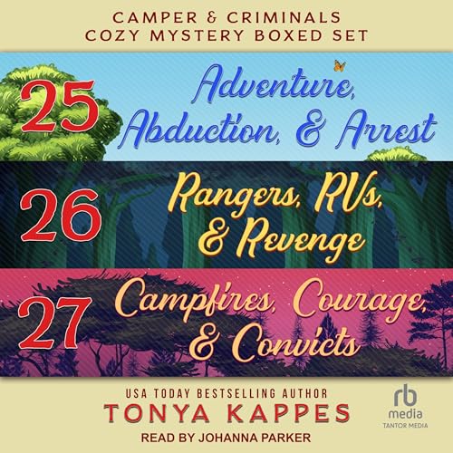 Cover of Camper and Criminals Cozy Mystery Boxed Set: Books 25-27
