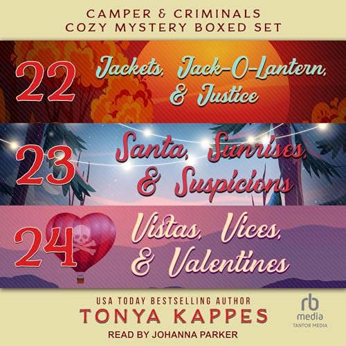 Cover of Camper and Criminals Cozy Mystery Boxed Set