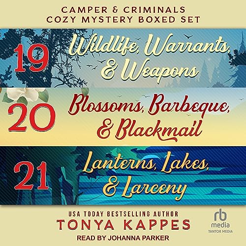 Cover of Camper and Criminals Cozy Mystery Boxed Set: Books 19-21