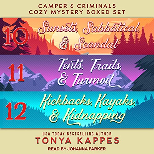 Cover of Camper and Criminals Cozy Mystery Boxed Set
