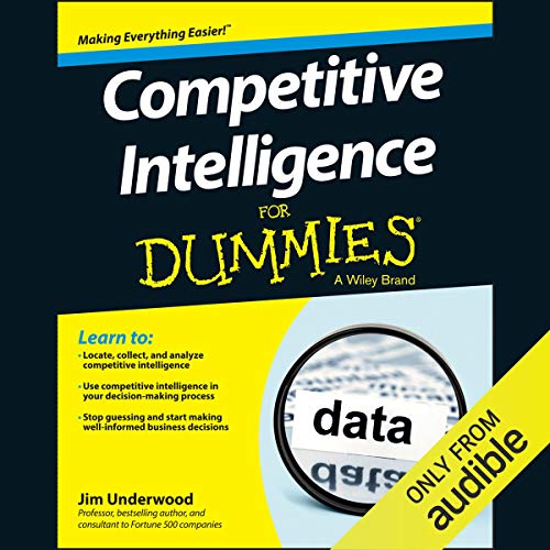 Cover of Competitive Intelligence for Dummies