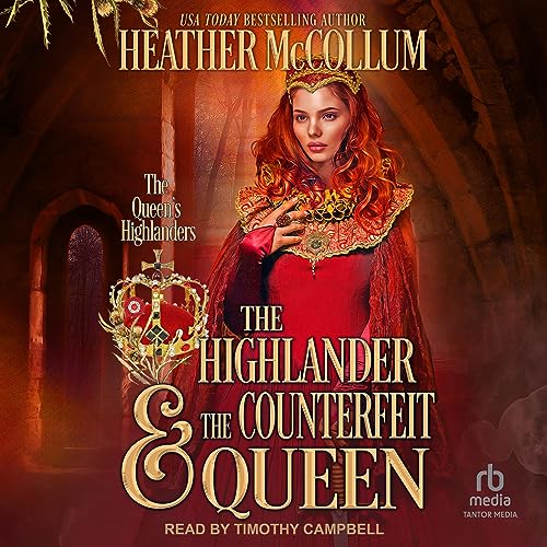 Cover of The Highlander & the Counterfeit Queen